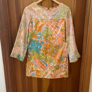 This vintage dress from the 1960s is a true gem for any Lilly Pulitzer fan.